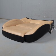 2011-2018 Porsche Cayenne Right Passenger Seat Bottom Cushion Beige Leather OEM
