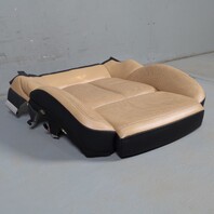 2011-2018 Porsche Cayenne Right Passenger Seat Bottom Cushion Beige Leather OEM