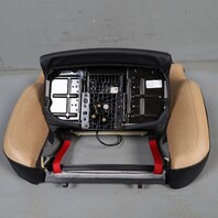 2011-2018 Porsche Cayenne Right Passenger Seat Bottom Cushion Beige Leather OEM