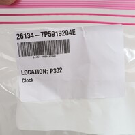 2012-2018 Porsche Cayenne E-Hyrbid Dash Clock StopWatch OEM 7P5919204D NOTE