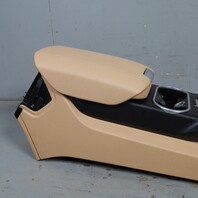 2011-2018 Porsche Cayenne Center Console With Grab Handles Beige OEM