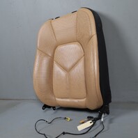 2011-2018 Porsche Cayenne Left Seat Upper Back Cushion Beige Leather OEM