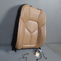 2011-2018 Porsche Cayenne Left Seat Upper Back Cushion Beige Leather OEM