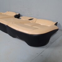 2011-2018 Porsche Cayenne Rear Seat Bottom Cushion Beige Leather OEM