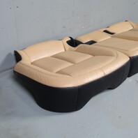 2011-2018 Porsche Cayenne Rear Seat Bottom Cushion Beige Leather OEM