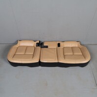 2011-2018 Porsche Cayenne Rear Seat Bottom Cushion Beige Leather OEM