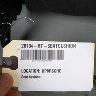 2011-2018 Porsche Cayenne Right Seat Upper Back Cushion Beige Leather OEM