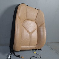 2011-2018 Porsche Cayenne Right Seat Upper Back Cushion Beige Leather OEM