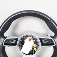 2015-2018 Porsche Cayenne Black Heated Steering Wheel OEM 95834780411
