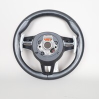 2015-2018 Porsche Cayenne Black Heated Steering Wheel OEM 95834780411