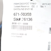 2010-2016 BMW 528i 535i 740i 740Li Coolant Tank 17137647283 Aftermarket