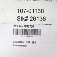 2011-2016 BMW 528i 535i 550i F10 Front Bumper Reinforcement 51117200706 OEM