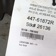 2012-2016 BMW Active 5 Right Rear Axle Shaft CV Joint 33207581022 OEM