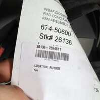 2011-2016 BMW 535i 640i 740i Radiator Cooling Fan 17427647652 OEM