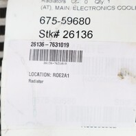 2012-2016 BMW Active 5 / 7 Hybrid Inverter Radiator 17117631019 OEM