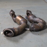 2007-2011 BMW 135i 335i N54 Exhaust Manifold Downpipe Set OEM