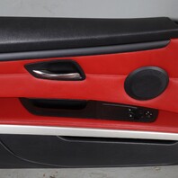 2008-2013 BMW 328i 335i M3 Left Front Door Panel Coral Red OEM