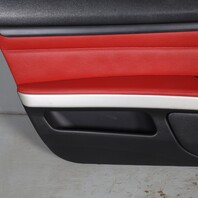 2008-2013 BMW 328i 335i M3 Left Front Door Panel Coral Red OEM