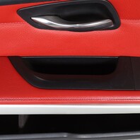 2008-2013 BMW 328i 335i M3 Left Front Door Panel Coral Red OEM