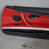 2008-2013 BMW 328i 335i M3 Right Front Door Panel Coral Red OEM