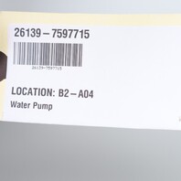 2013-2018 BMW 320i Electric Auxiliary Water Pump 11517597715 OEM