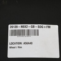 2023-2026 Range Rover Sport Wheel 22 X 9.5 Style 5127 Rim OEM LR167055