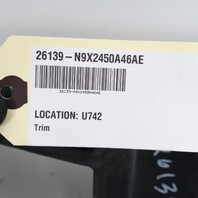 2023 Range Rover Sport Right Rear Trunk Finisher Trim OEM LR176378