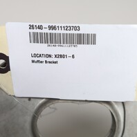 2005-2008 Porsche 911 997 Left Muffler Support Bracket 99611123703 OEM