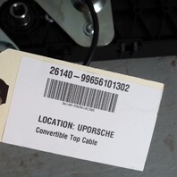 1999-2004 Porsche 911 996 Convertible Top Cable Drive Mechanism OEM