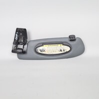 2006-2012 Porsche 911 997 Convertible Left Sun Visor Leatherette Grey OEM
