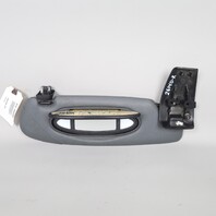 2006-2012 Porsche 911 997 Convertible Right Sun Visor Leatherette Grey OEM