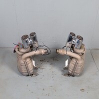 2005-2008 Porsche 911 997 IXLF Valved  Sport Exhaust Muffler Right Left Pair OEM