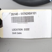 2005-2008 Porsche 911 997 6 Speed Shifter Shift Cables 99742404101 OEM