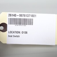 2005-2012 Porsche 911 997 Boxster Cayman 987 Right Seat Switch 99761371801 OEM
