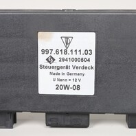 2005-2012 Porsche 911 997 Convertible Top Roof Control Module OEM 99761811103