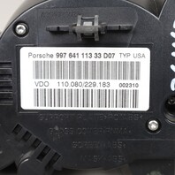 2007-2008 Porsche 911 997 Speedometer Instrument Cluster 6 Speed OEM 99764111333