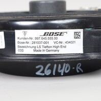 05-12 Porsche 911 987 Boxster Cayman BOSE Door Speaker Pair 99764555500 OEM Set