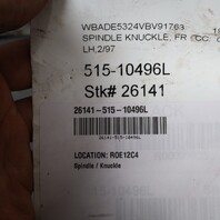 1997-2003 BMW 528i 540i Left Front Spindle Knuckle Hub OEM 31211096495