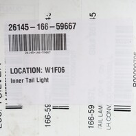 2004-2006 BMW 325ci 330ci M3 Left Tail Light Lid Mount 63216920705 OEM