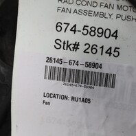 BMW 323i 325i 328i 330i E46 Radiator Cooling Fan Pusher 64546905076 OEM