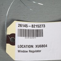 2001-2006 BMW 325ci 330ci M3 E46 Left Quarter Window Regulator 51378215273 OEM