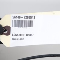 2011-2015 BMW 528i 535i 550i 740i 750i Trunk Lid Lock Latch 51247269543 OEM