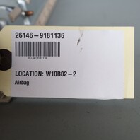 BMW 528i 535i 550i M5 Right Passenger Knee Air Bag Oyster 72129181136 OEM