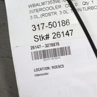 2007-2013 BMW 135i 335i X1 3.0 Intercooler OEM 17517540035
