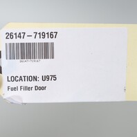 2009-2016 BMW Z4 E89 Fuel FIller Gas Door Lid Tiefsee Blue OEM 51177191283
