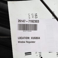 2009-2016 BMW Z4 E89 Left Quarter Window Regulator OEM 51377198307