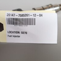 BMW Fuel Injector N54 N63 135 335 535 550 X5 X6 Index 12 / 13537585261-12 OEM