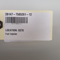 BMW Fuel Injector N54 N63 135 335 535 550 X5 X6 Index 12 / 13537585261-12 OEM