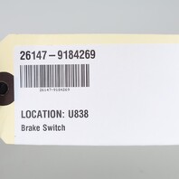 2009-2016 BMW Z4 E89 Parking Brake Switch OEM 61319184269