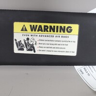 2009-2016 BMW Z4 E89 Right Passenger Sun Visor Black OEM 51169167252